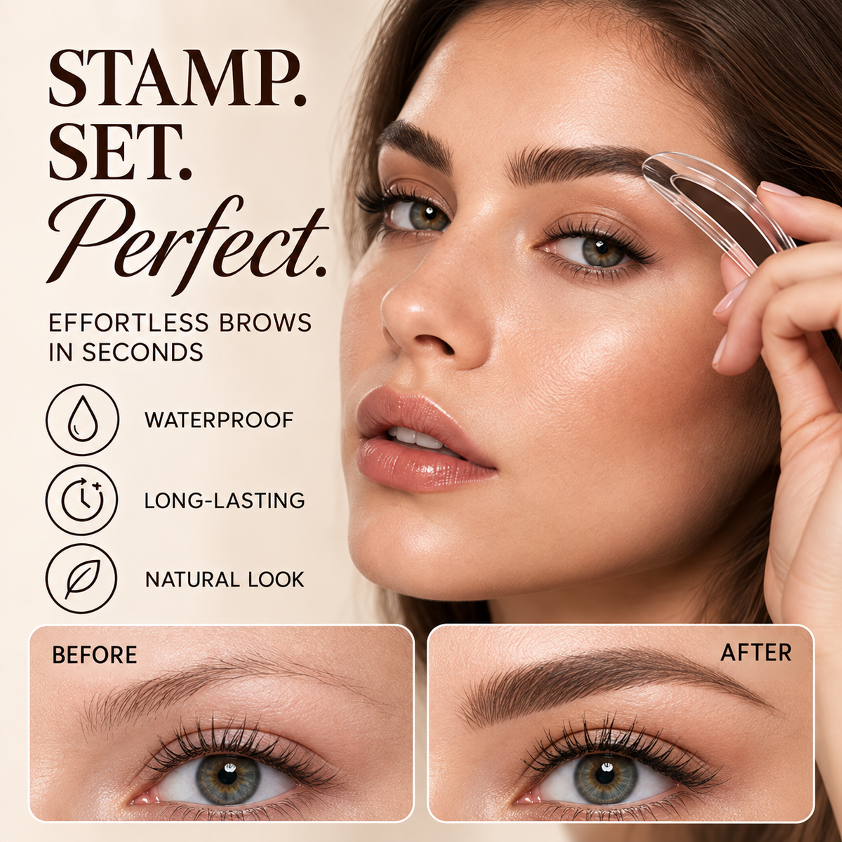 Perfect Brows in Just 5 Seconds.