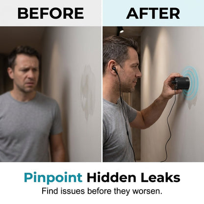 💦 Water Leak Detector 🔍 - Hear & Fix Hidden Water Leaks Before They Cost You Thousands! 💸🚫