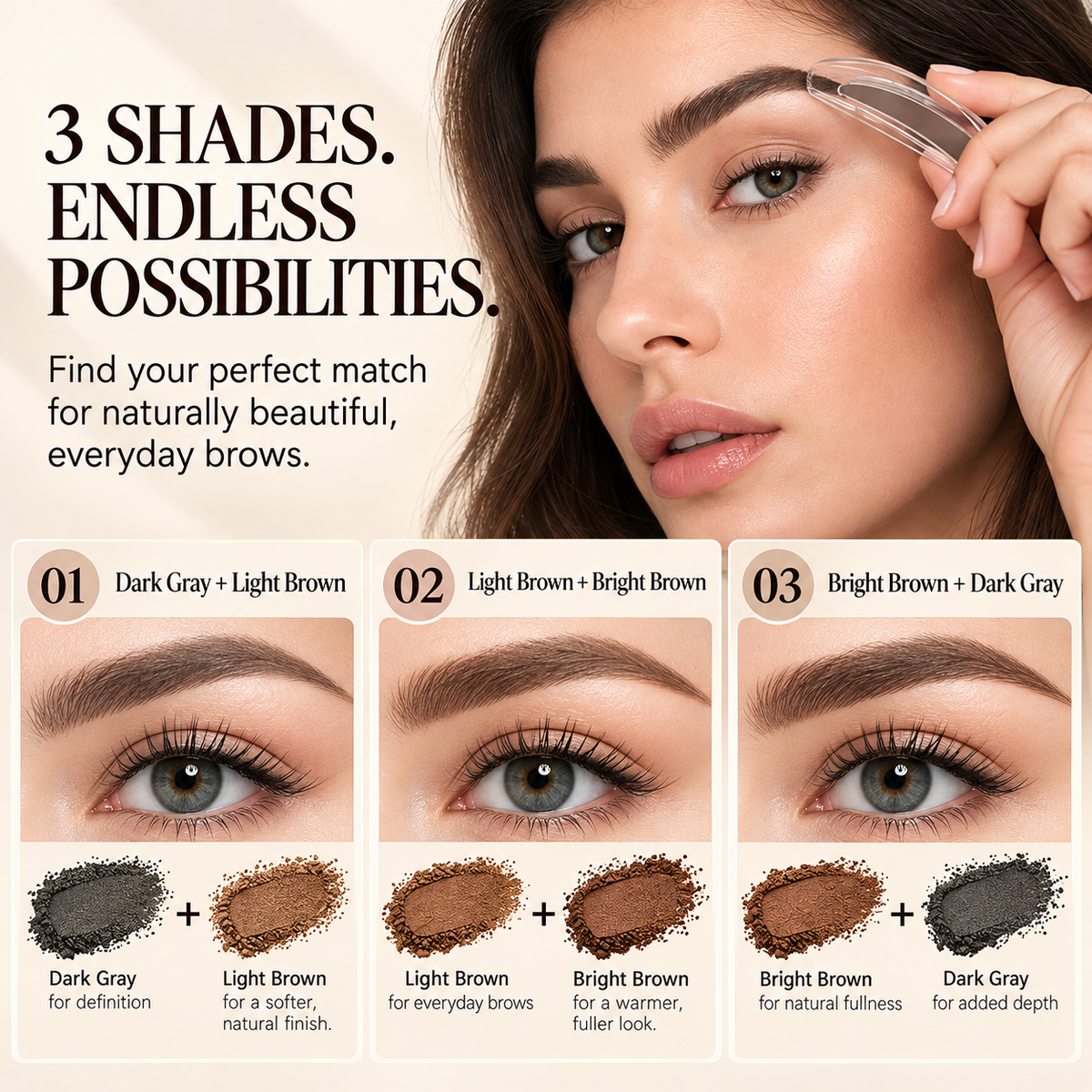 Perfect Brows in Just 5 Seconds.