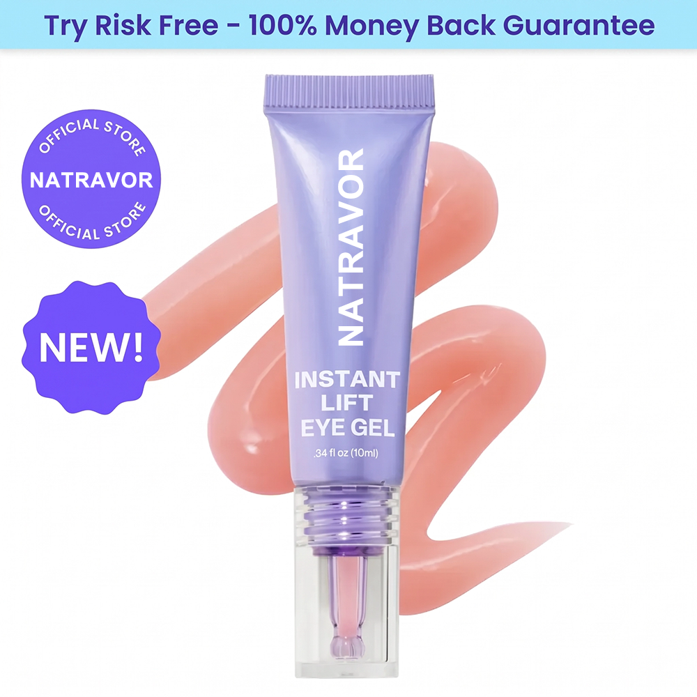✨ Instant Lift Eye Gel – Smooth Wrinkles & Reduce the Look of Under-Eye Bags 👁️💜