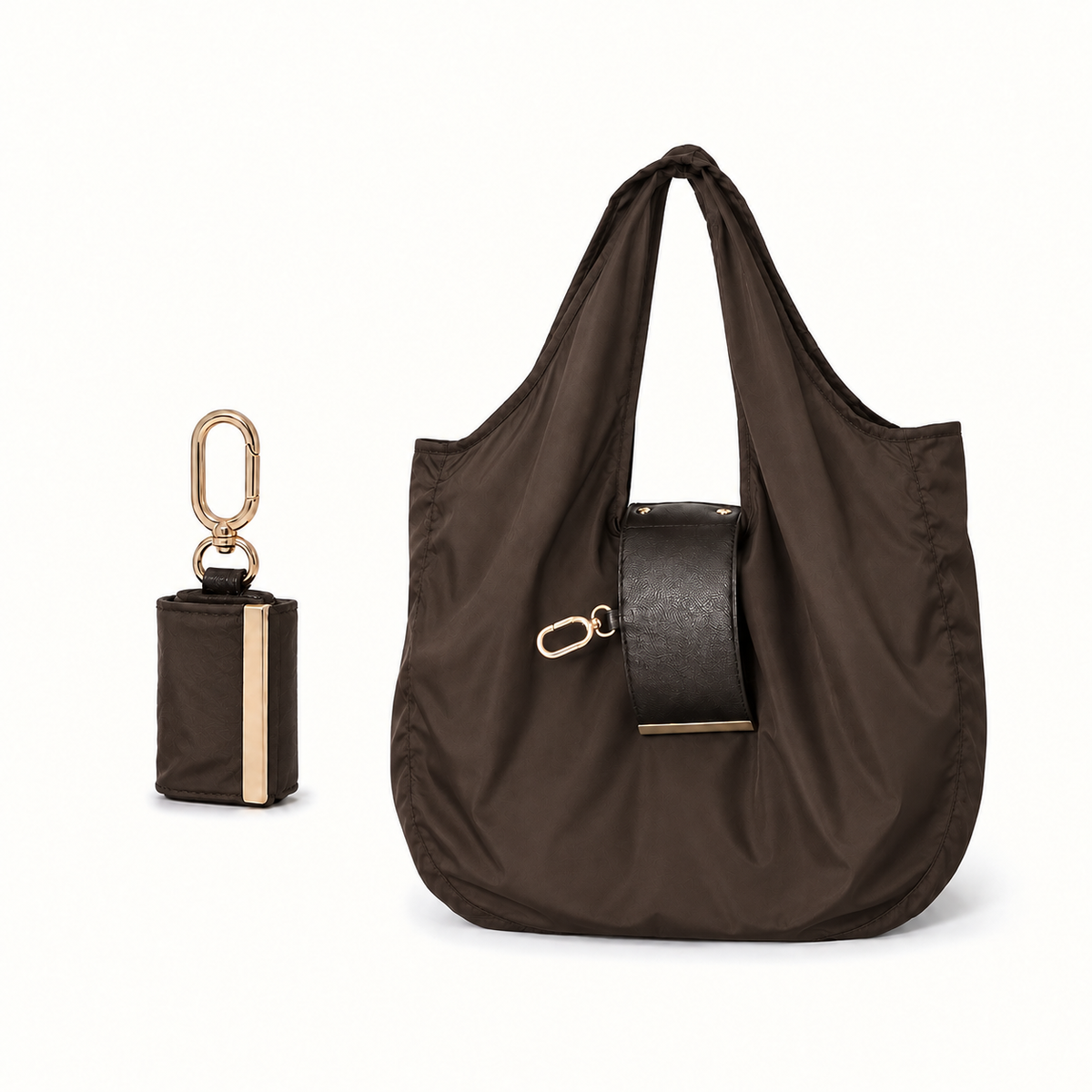 Foldable Keychain Tote Bag – Compact, Lightweight & Reusable