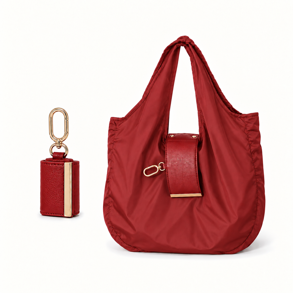 Foldable Keychain Tote Bag – Compact, Lightweight & Reusable