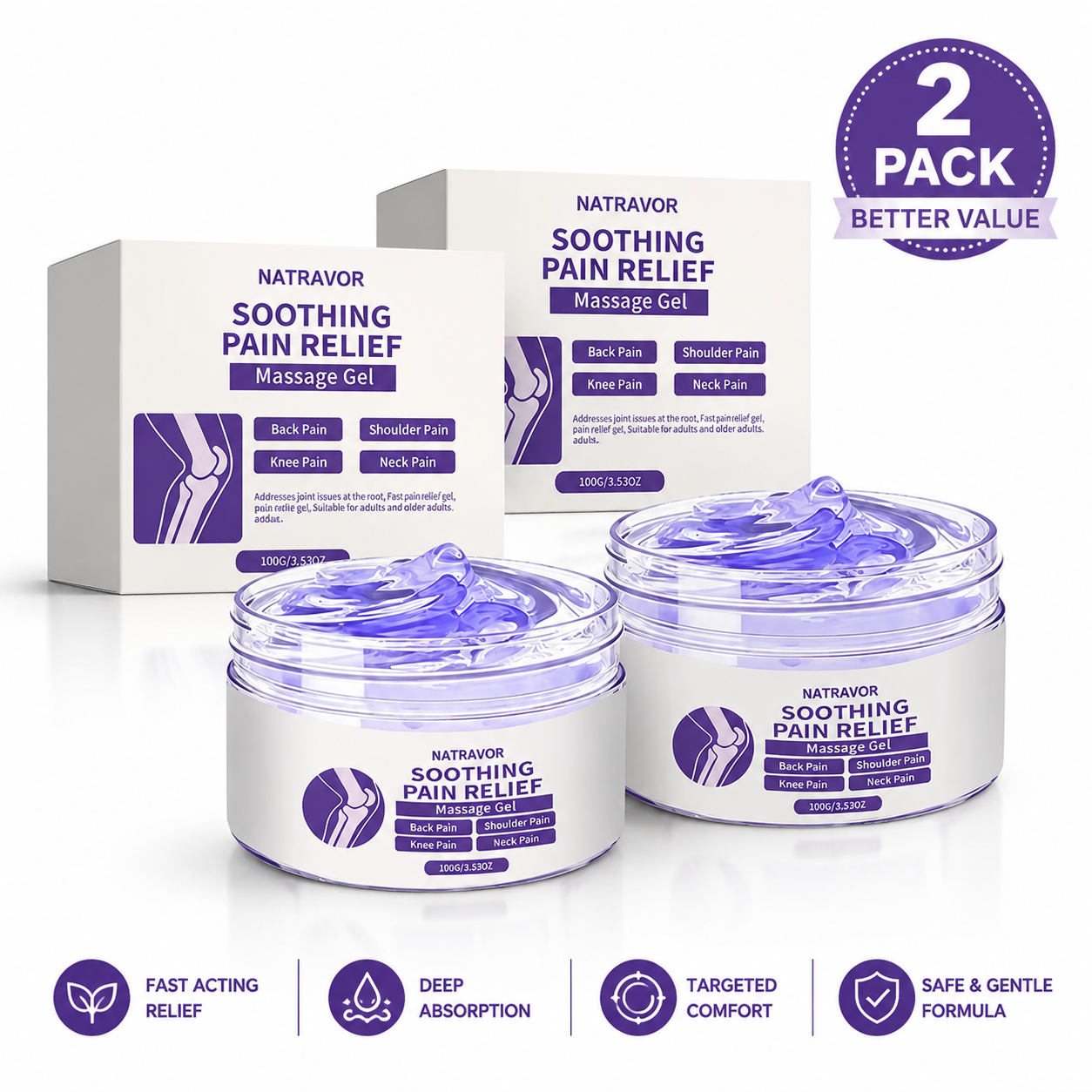 Curcumin& Emu Oil Massage Gel👉Move More Comfortably Every Day