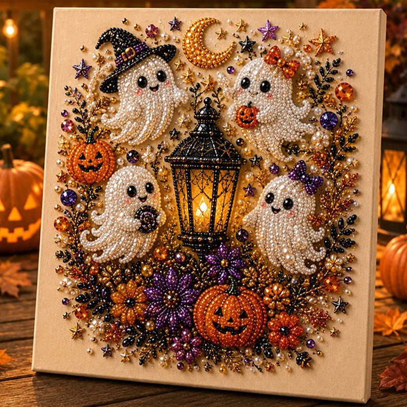 Halloween Self-Adhesive Pearl Art Buy more save more last day!