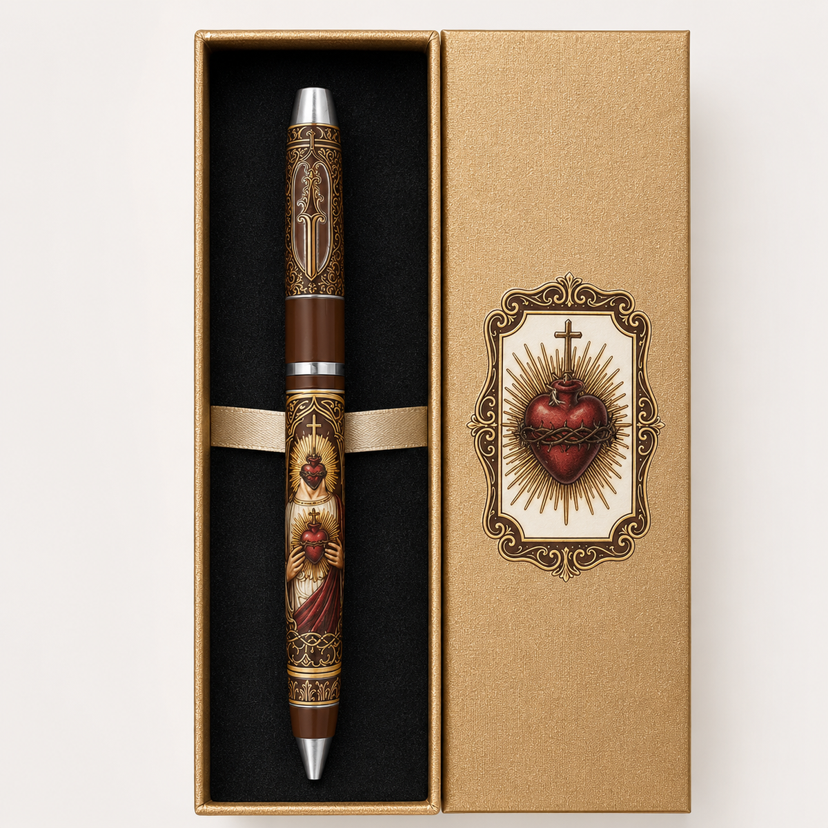🔥 LAST DAY 49% OFF – ✝️ Sacred Legacy Faith-Inspired Keepsake Pen Collection | 6 Devotional Designs for Prayer Journaling, Bible Study & Meaningful Christian Gifts 🖊️✨