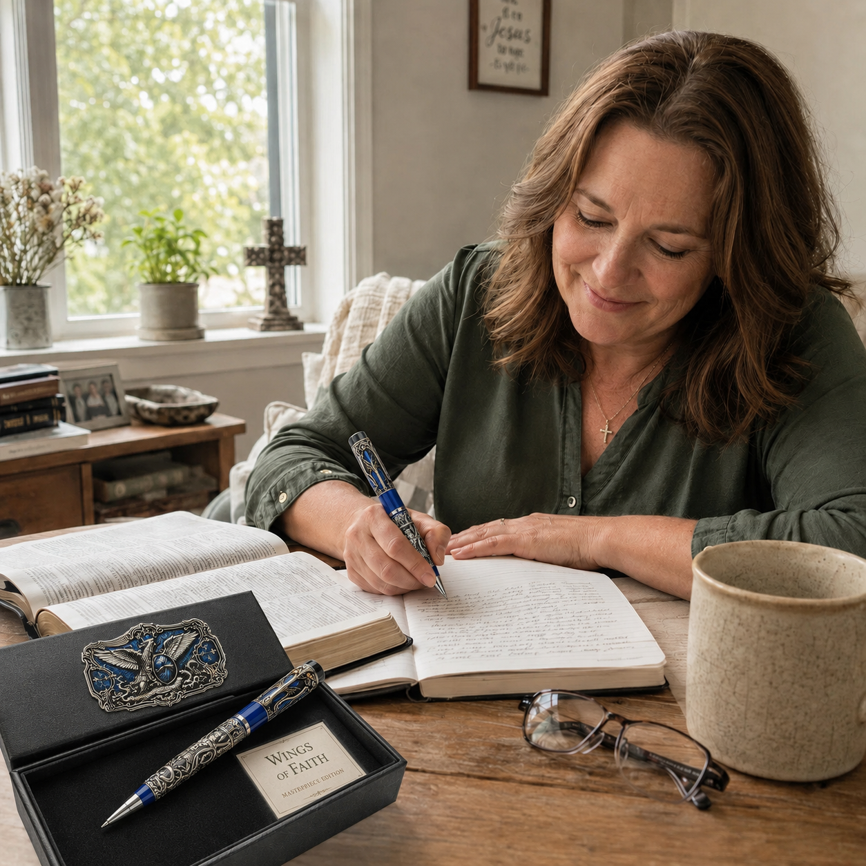 🔥 LAST DAY 49% OFF – ✝️ Sacred Legacy Faith-Inspired Keepsake Pen Collection | 6 Devotional Designs for Prayer Journaling, Bible Study & Meaningful Christian Gifts 🖊️✨