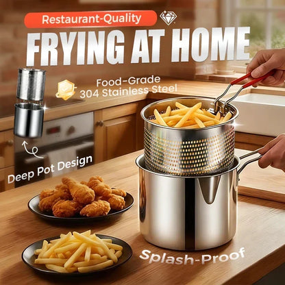 🔥Hot Sale 50% OFF🔥304 Stainless Steel Multifuntional Fryer