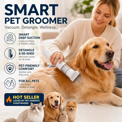 🔥Electric Pet Grooming Comb🐕Keep your furry friends away from mites, fleas and tangled fur!