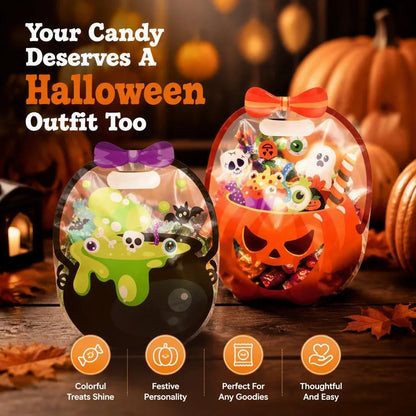 Halloween Pumpkin Treat Bags – 20 Pack Buy more save more 50%OFF🎃