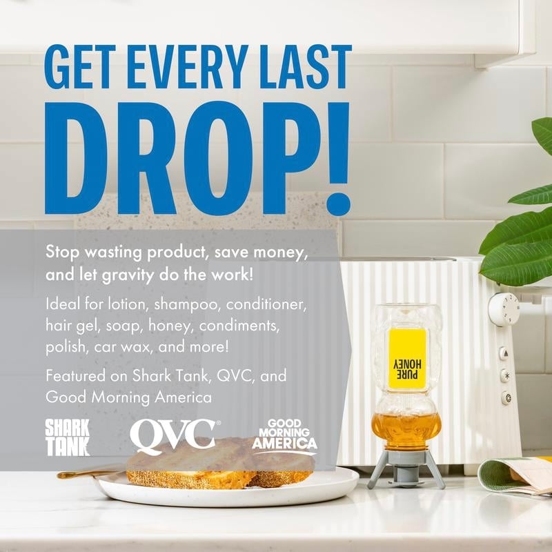 ✅ Flip & Flow! Bottle Emptying Caps 💧 - Comes with Adapters for Any Screw Cap Size 🎯