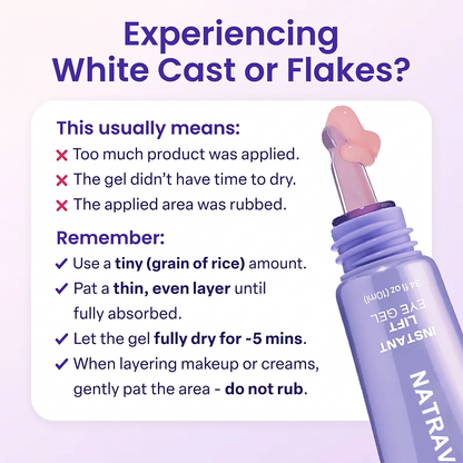 ✨ Instant Lift Eye Gel – Smooth Wrinkles & Reduce the Look of Under-Eye Bags 👁️💜