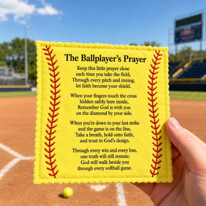 🔥LAST DAY 50% OFF - ⚾Baseball Prayer Pocket Quilt
