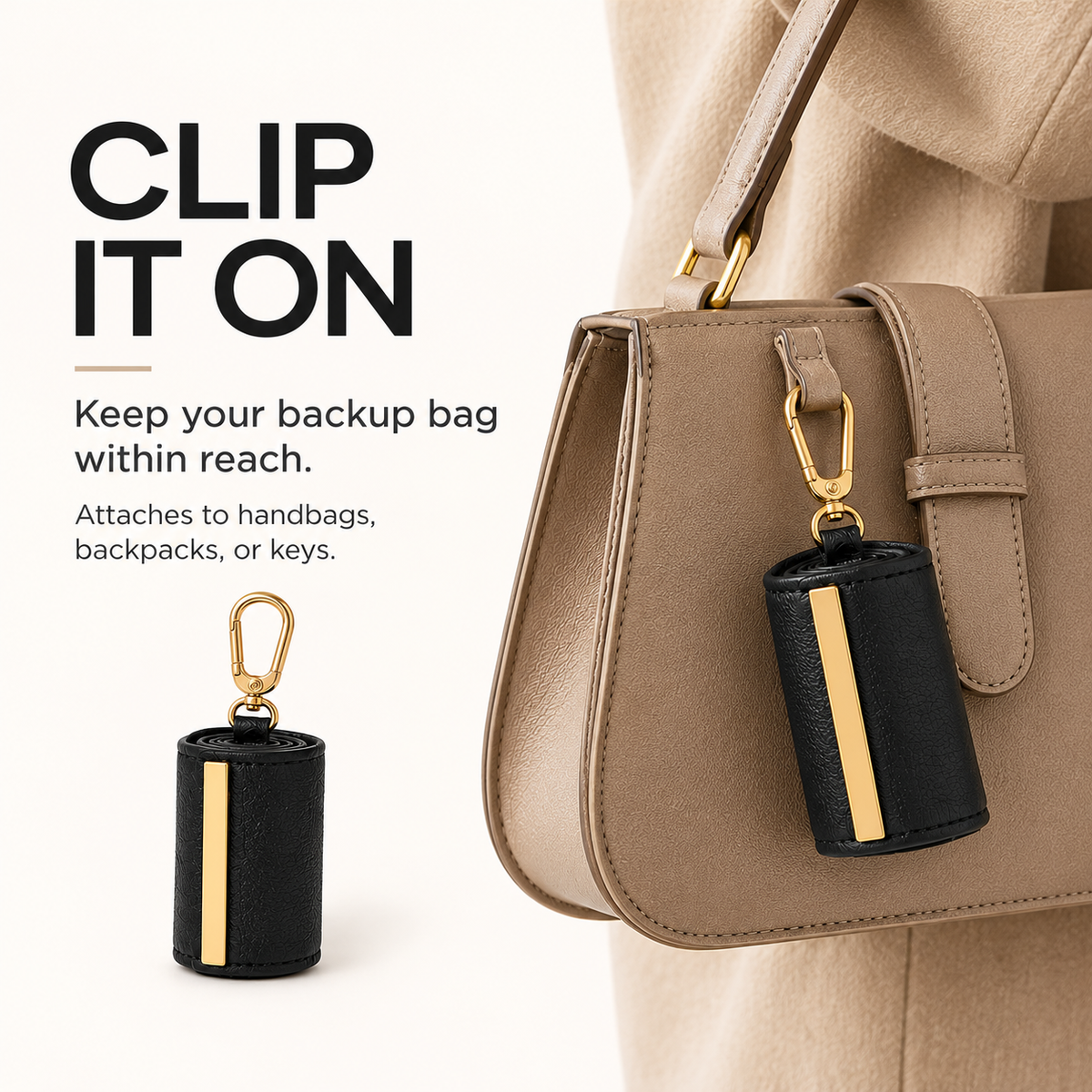 Foldable Keychain Tote Bag – Compact, Lightweight & Reusable