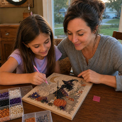 Halloween Self-Adhesive Pearl Art Buy more save more last day!