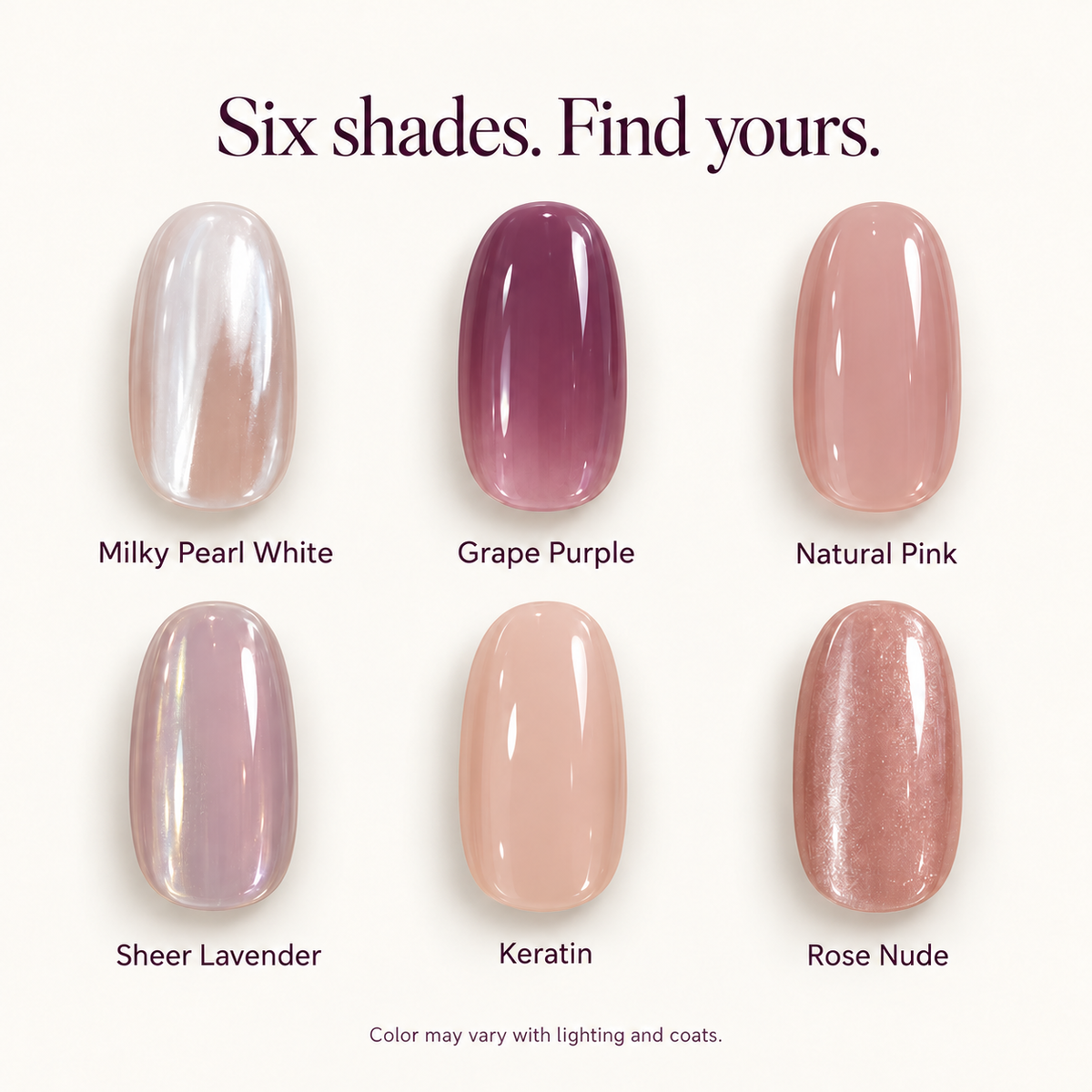 TopSpire®Everyday Glow Nail Polish - 6 Shades