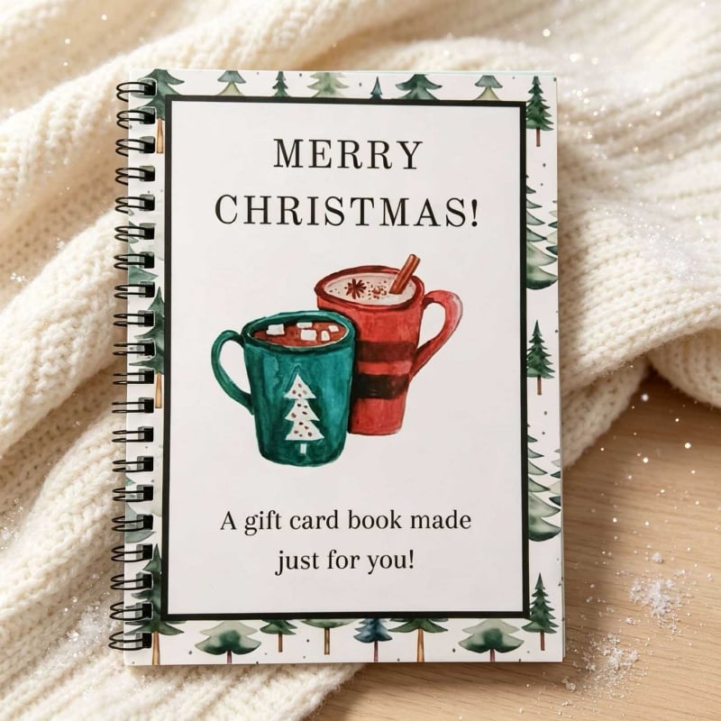 Christmas Gift Card Book