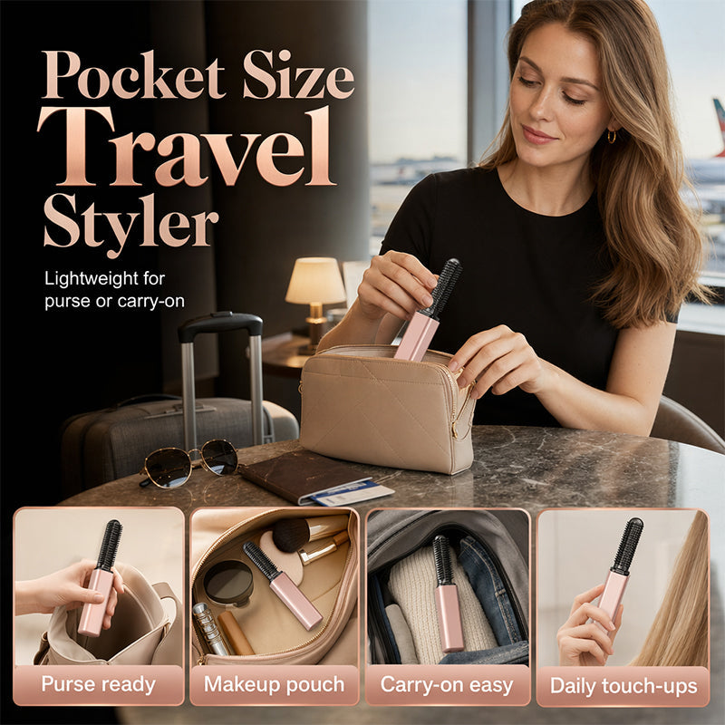 Cordless Heated Bangs Styling Comb