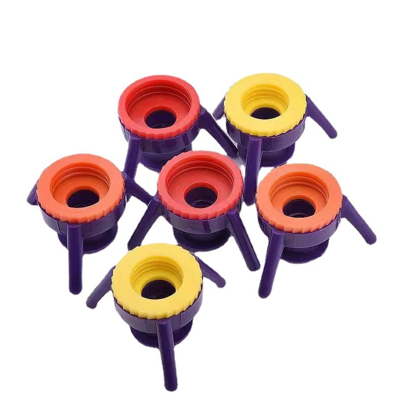 ✅ Flip & Flow! Bottle Emptying Caps 💧 - Comes with Adapters for Any Screw Cap Size 🎯
