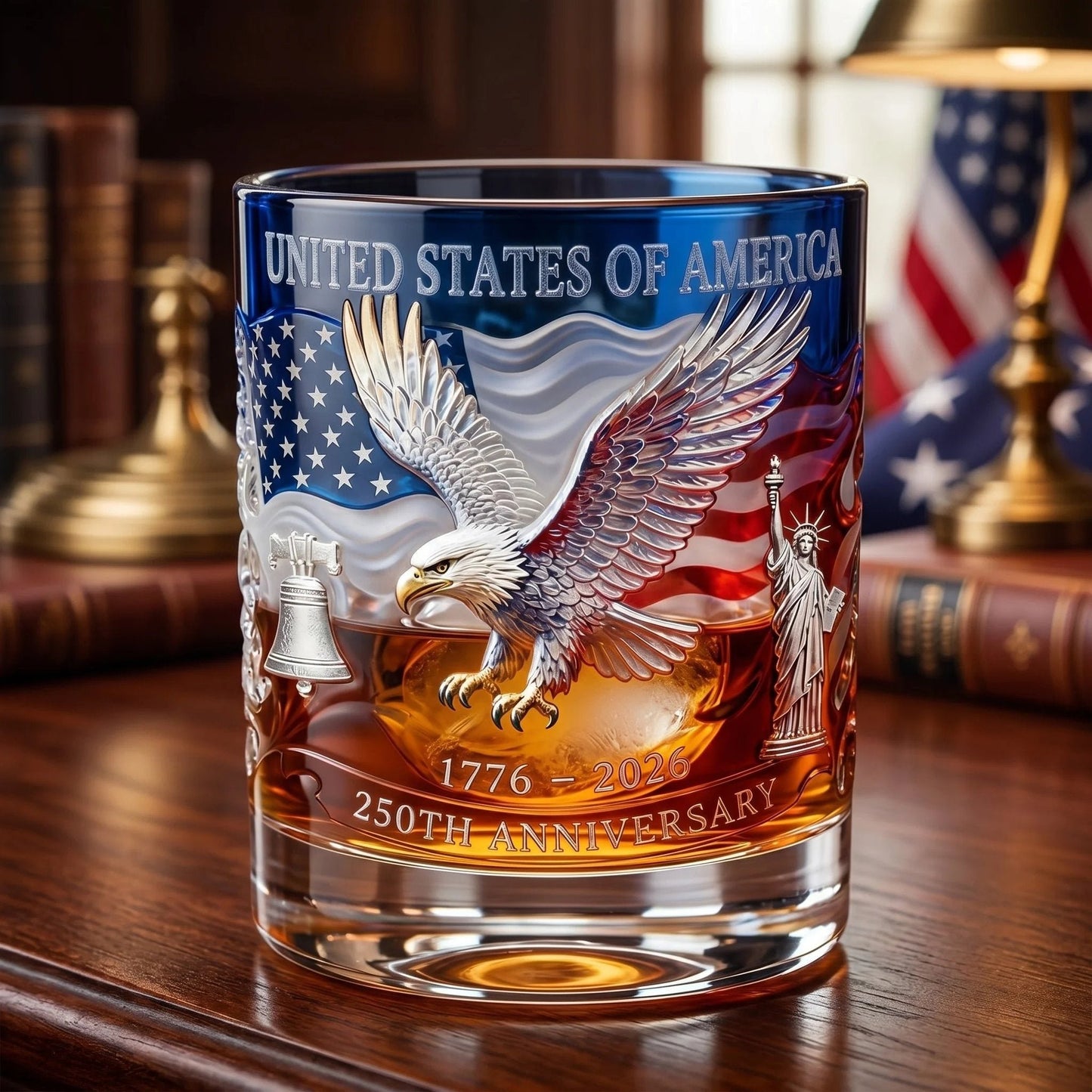 🔥Father's Day 50% OFF🔥Limited Edition 2026 USA 250th Anniversary Commemorative Glass – 1776-2026 Heritage Edition