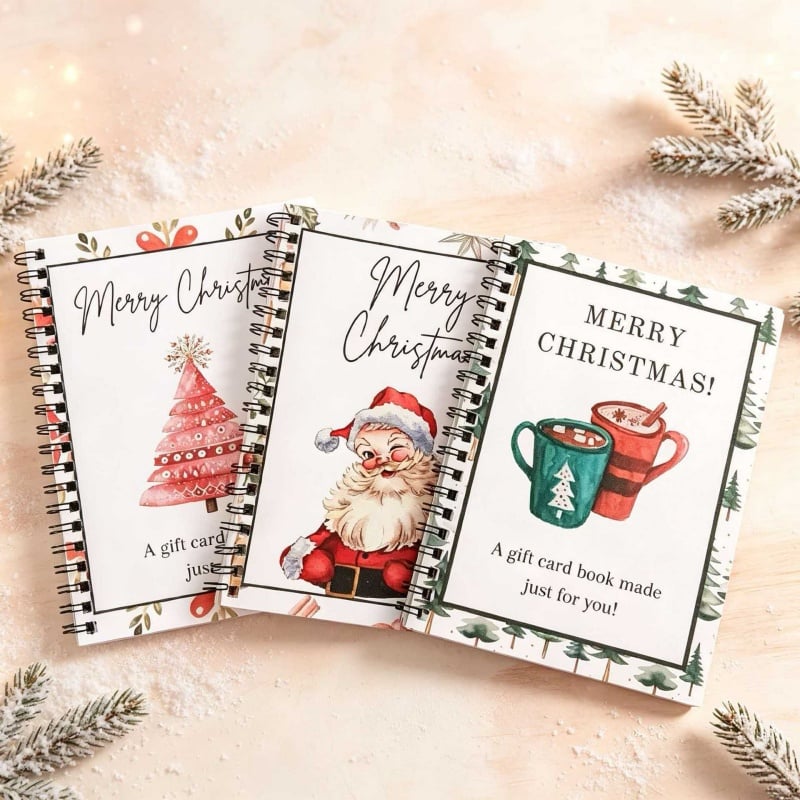 Christmas Gift Card Book