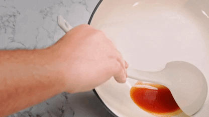 Silicone Spoon - Colorful Silicone Spatula Ladle with a Soft Top to Mold to your Pots & Pans