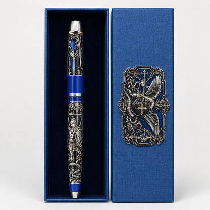 🔥 LAST DAY 49% OFF – ✝️ Sacred Legacy Faith-Inspired Keepsake Pen Collection | 6 Devotional Designs for Prayer Journaling, Bible Study & Meaningful Christian Gifts 🖊️✨