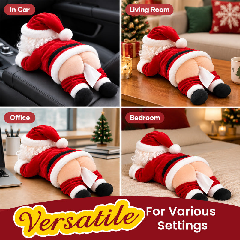 TopSpire®🎅 Funny Santa Butt Tissue Box 🎅