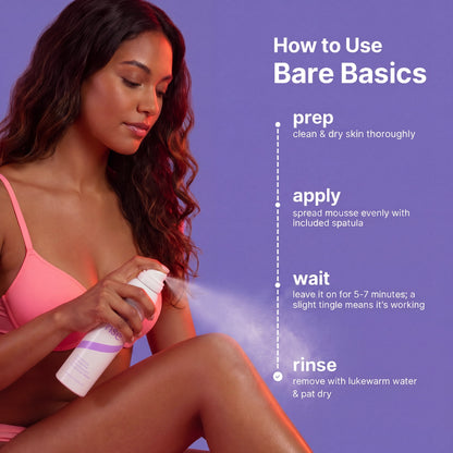 Wholly Bare - Hair Removal Pain-Free Hair Removal Mousse 50%OFF LAST DAY