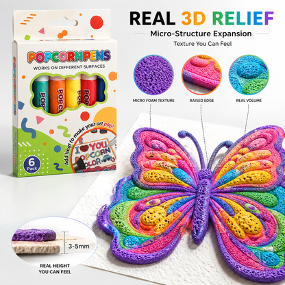 IEY® 3D Relief Art Pen – Turn Flat Drawings Into Touchable 3D Art🪄