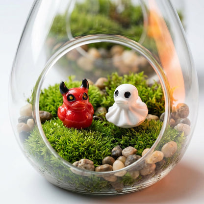 Mini Halloween Devil Duck Decor 👻 HALF OFF HALLOWEEN
