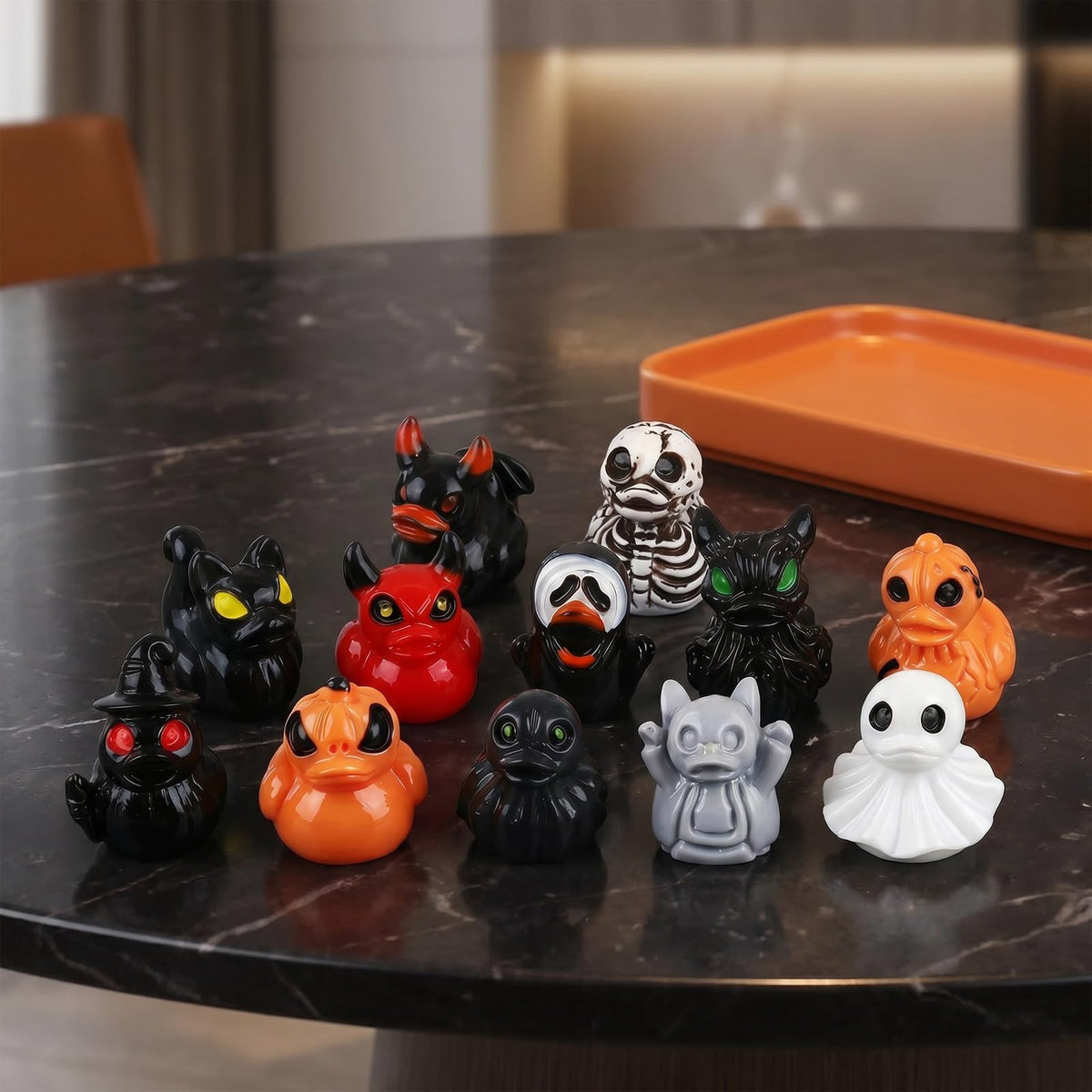 Mini Halloween Devil Duck Decor 👻 HALF OFF HALLOWEEN