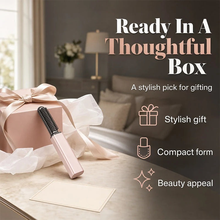 Cordless Heated Bangs Styling Comb