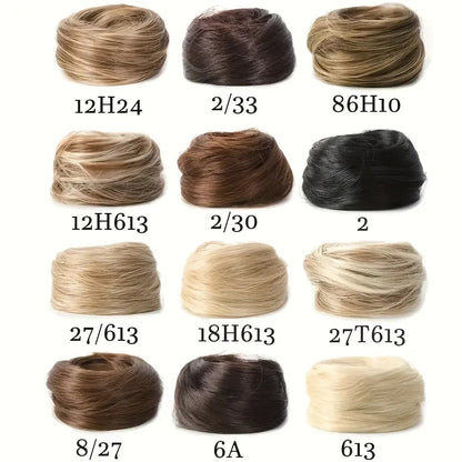Synthetic Messy Bun Hair Piece for Women