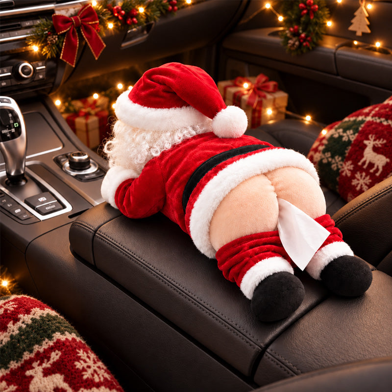 TopSpire®🎅 Funny Santa Butt Tissue Box 🎅