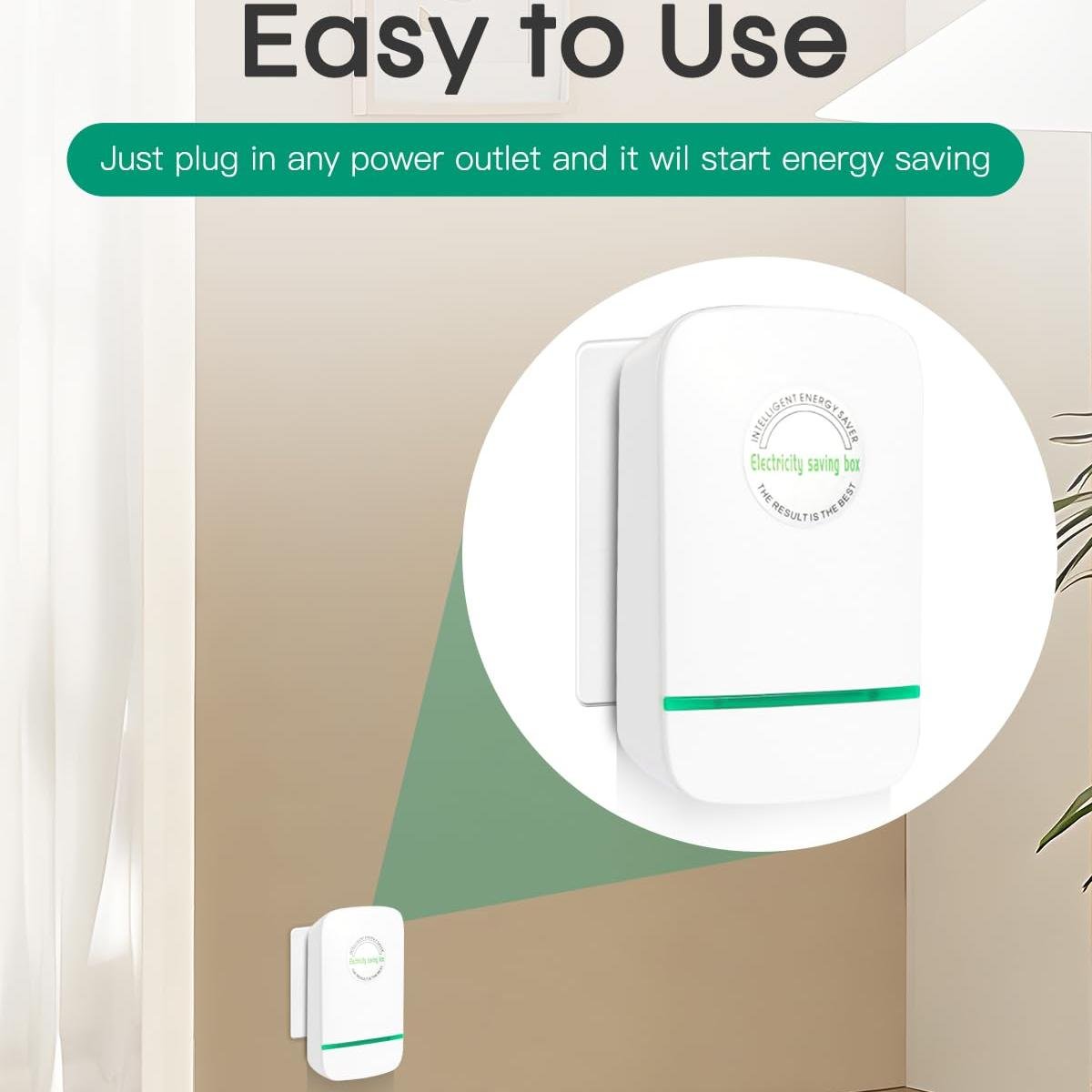🔥Energy Saver Plug-In Power Box with USPlug 2026 UpdatedDesign