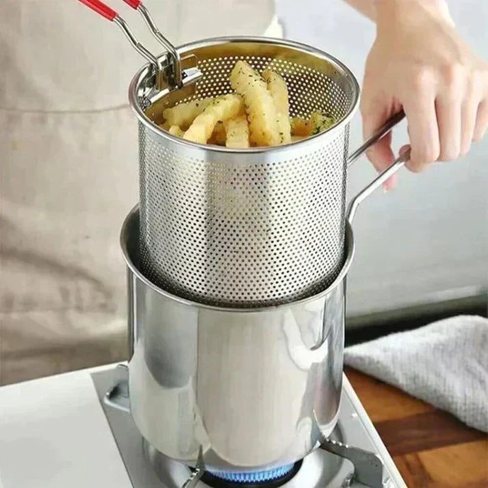 🔥Hot Sale 50% OFF🔥304 Stainless Steel Multifuntional Fryer