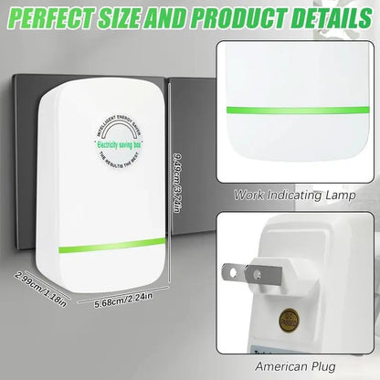 🔥Energy Saver Plug-In Power Box with USPlug 2026 UpdatedDesign