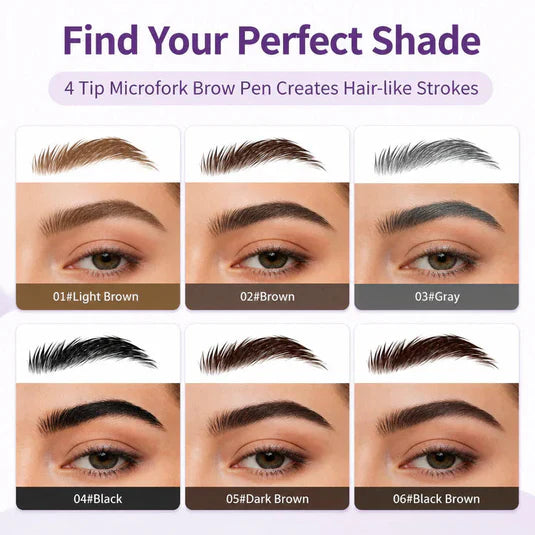 Buy 1 Get 1 Free✨Waterproof Micro-Fork Eyebrow Pencil