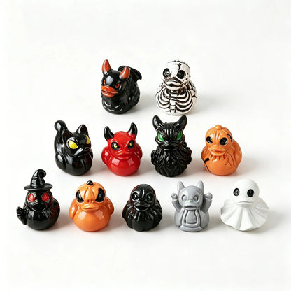 Mini Halloween Devil Duck Decor 👻 HALF OFF HALLOWEEN