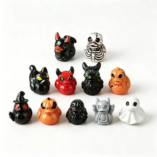 Mini Halloween Devil Duck Decor 👻 HALF OFF HALLOWEEN