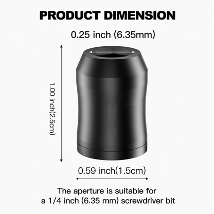 MagDock Magnetic Drill Bit Ring For Quick Screw Pickup