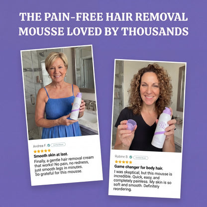 Wholly Bare - Hair Removal Pain-Free Hair Removal Mousse 50%OFF LAST DAY