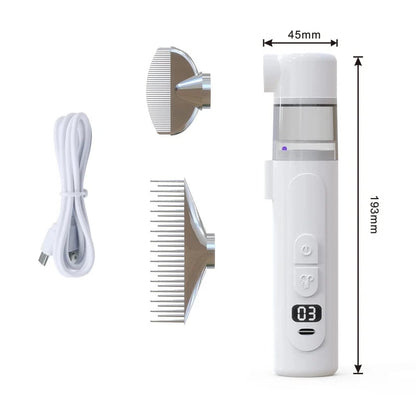🔥Electric Pet Grooming Comb🐕Keep your furry friends away from mites, fleas and tangled fur!