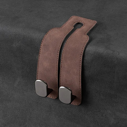 🔥🚗 4 Pack Car Seat Back Storage Hooks 💥 Double Hook Holder for Convenient Storage