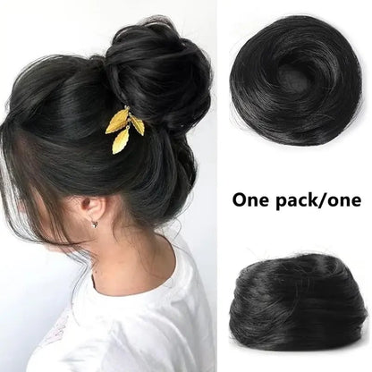 Synthetic Messy Bun Hair Piece for Women