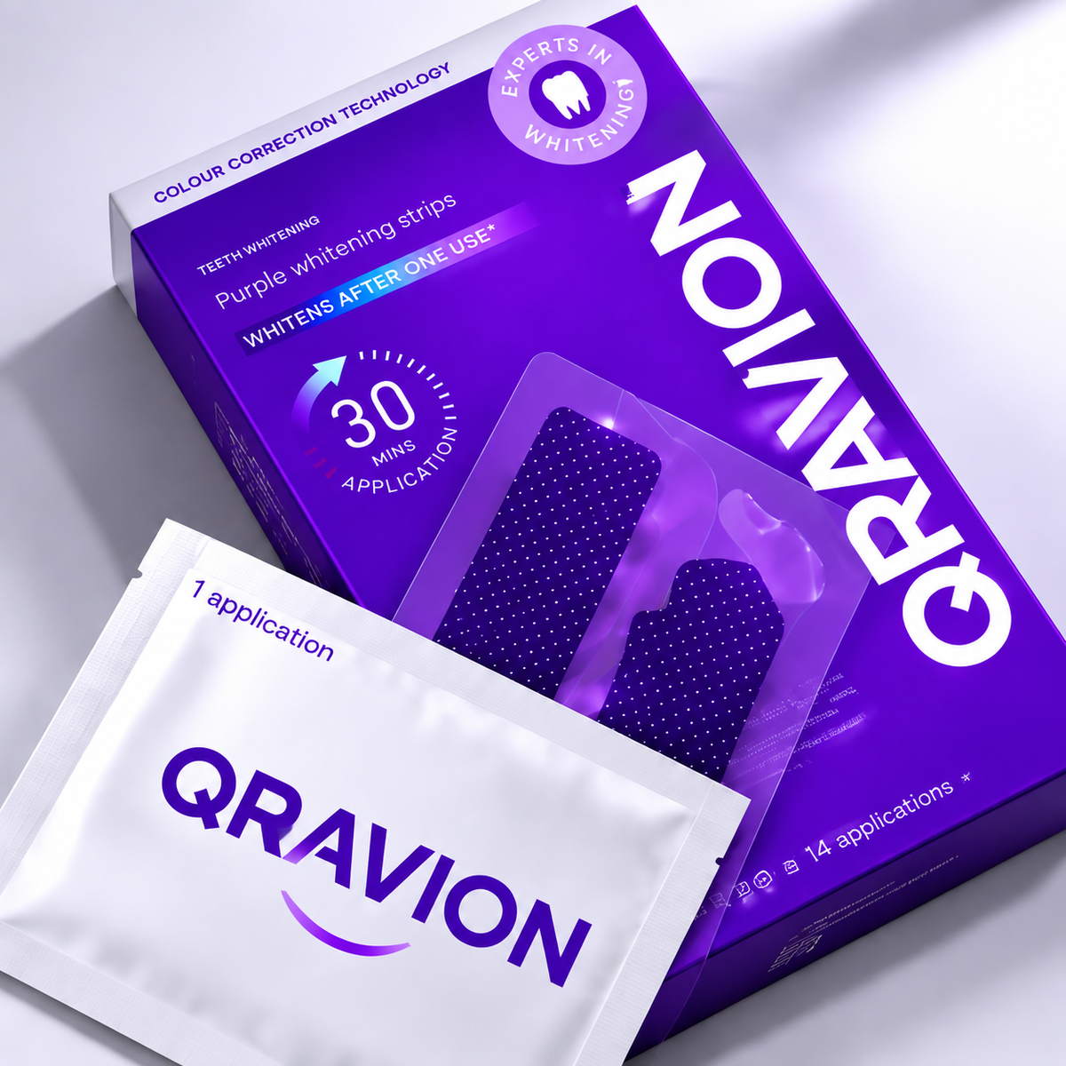 Qravion™Teeth Whitening Strips