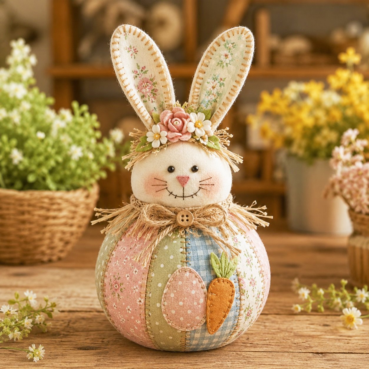 🎄 Save 50% | Christmas Patchwork Doll Sewing Kit – A Cosy Craft for Quiet Moments