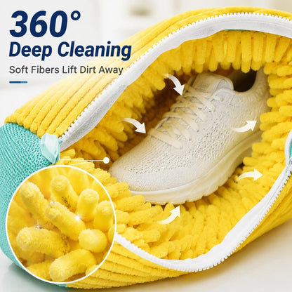 👟 No-Scrub Shoe Washing Bag – Clean & Protect Your Sneakers In The Washing Machine