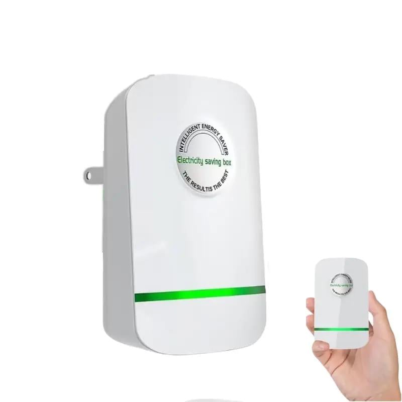 2026 smart energy saver power box plugged into a US wall outlet