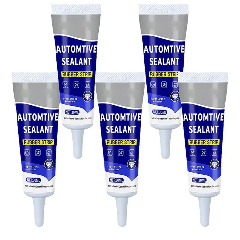 ⭐🚗50% OFF NOW! Car Door Rubber Sealant Adhesive – 2‐In‐1 Seal & Bond Automotive Repair Glue, Fixes Rubber Strip Gaps